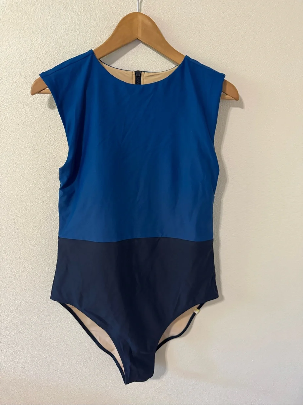 Summersalt The Surf One Piece Swimsuit Rear Zipper High Neck Beach Vacation-12